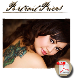 Studio 9 - Portrait, Pricing